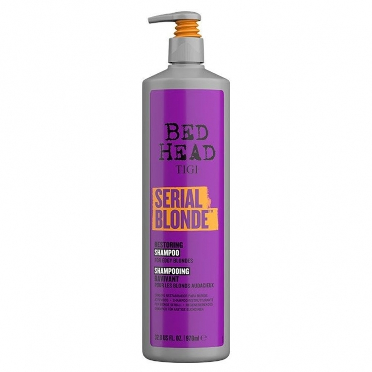 TIGI Bed Head  Serial Blonde Restoring Shampoo for Blonde Hair 970ml