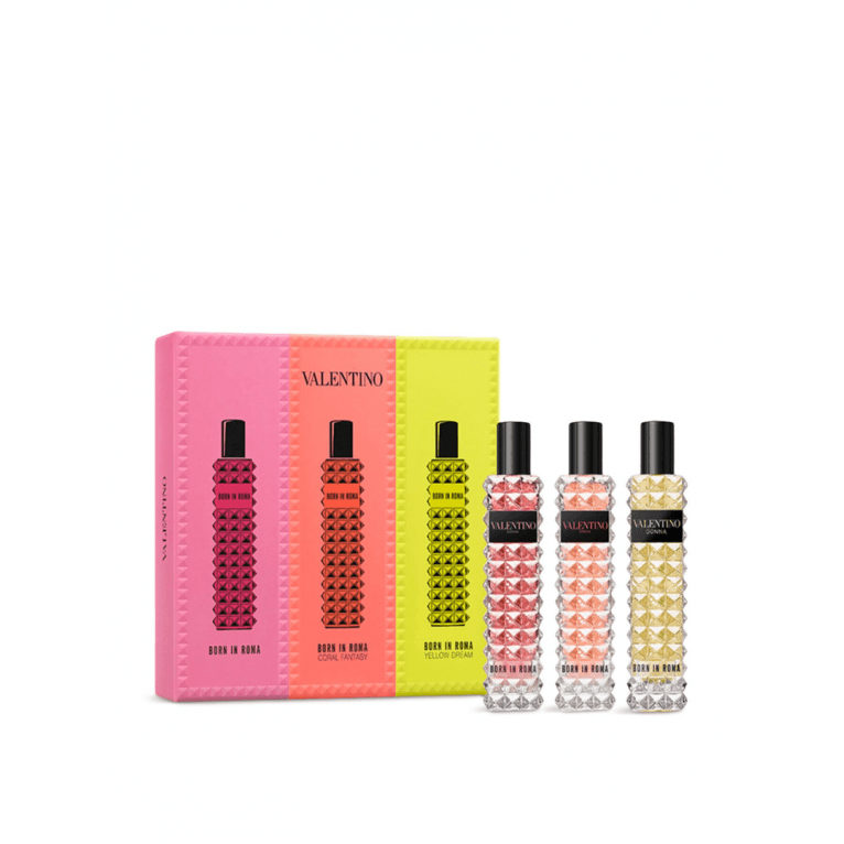 Valentino Donna Born In Roma Mini Set-15ml Yellow Dream+15ml Coral