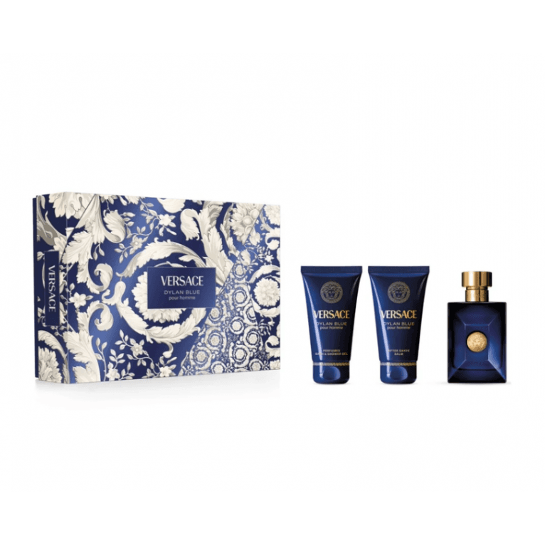 Verscace  Dylan Blue Gift Set 50ml EDT-S, 50ml Shower Gel & 50ml Aftershave Balm