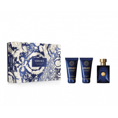 Verscace Dylan Blue Gift Set 50ml EDT-S, 50ml Shower Gel & 50ml Aftershave Balm