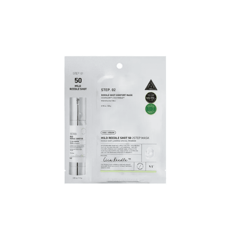 VT Cosmetics  Mild Reedle Shot 50 2-Step Mask 25g