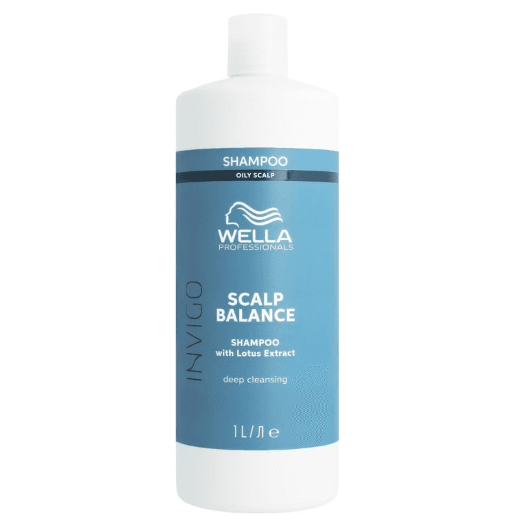 Wella  Invigo Scalp Balance Pure Shampoo for Oily Scalps 1000ml