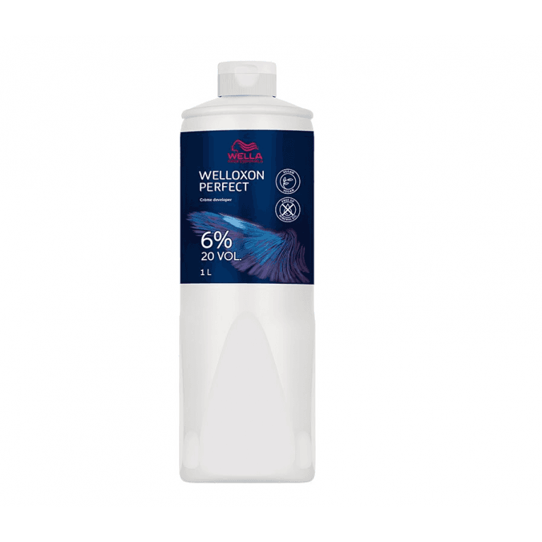 Wella  Professional Welloxon Perfect 6% 20 Vol Creme Developer - 1000ml