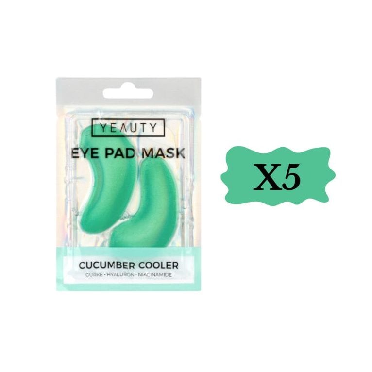 Yeauty  Cucumber Cooler Eye Pad Mask - 5 Packs