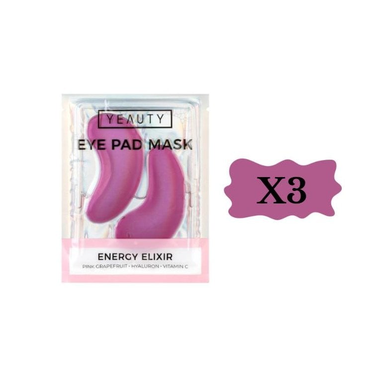 Yeauty  Energy Elixir Eye Pad Mask - 3 Packs