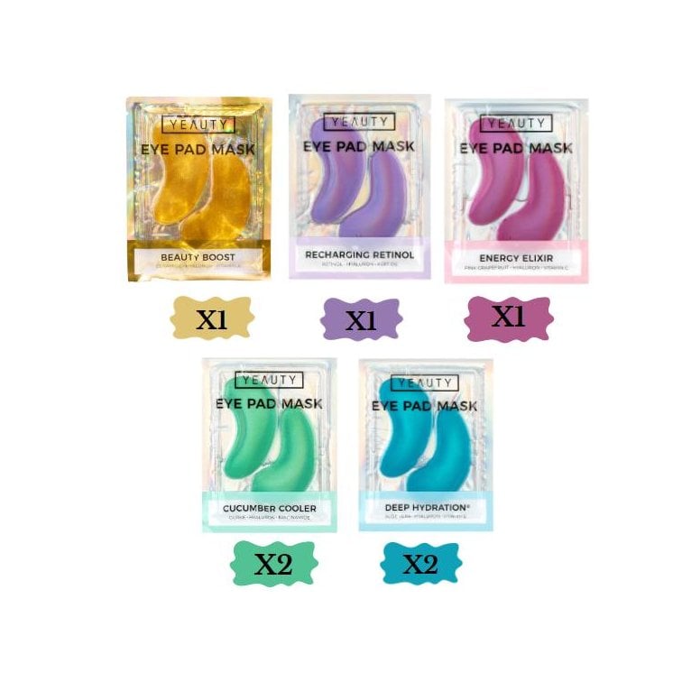 Yeauty  Eye Pad Mask Collection - 7 Packs (1 Week Supply)
