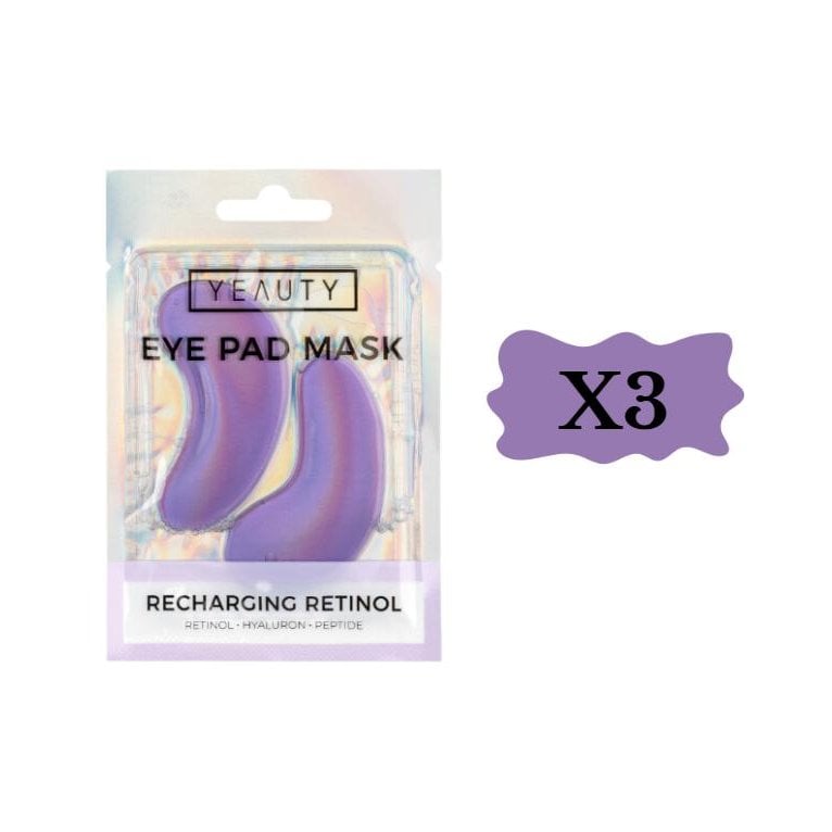 Yeauty  Recharging Retinol Eye Pad Mask - 3 Packs