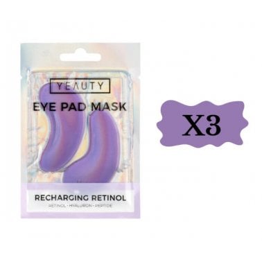 Yeauty Recharging Retinol Eye Pad Mask - 3 Packs