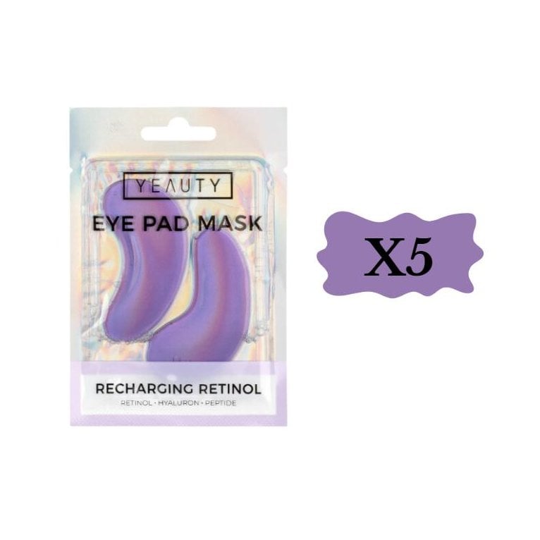 Yeauty  Recharging Retinol Eye Pad Mask - 5 Packs