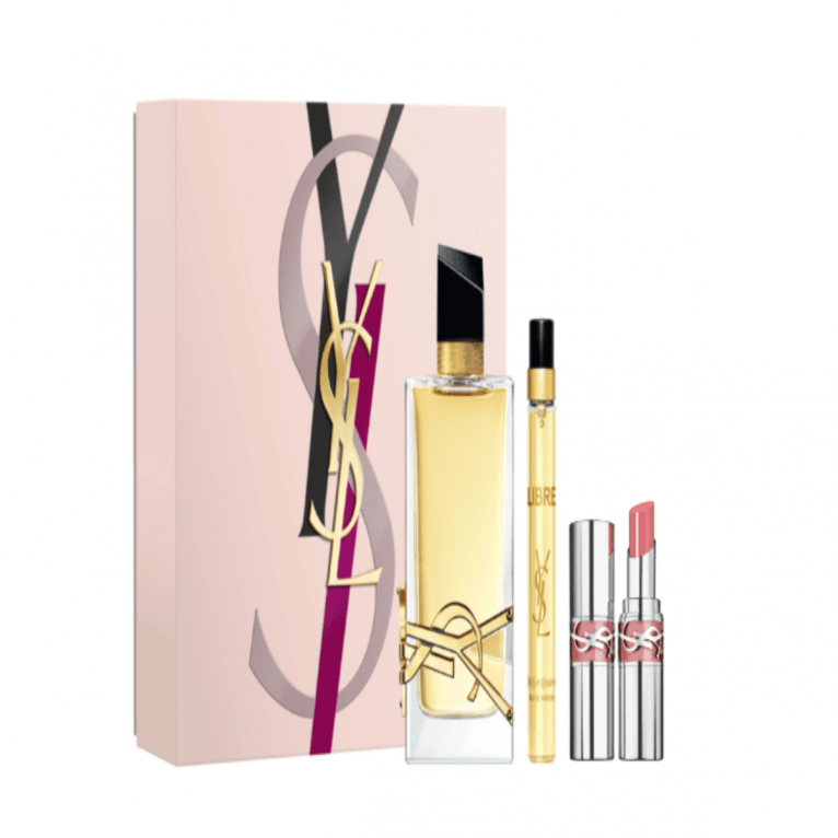 Yves Saint Laurent  Libre 90ml EDP Spray + 10ml EDP + 3.2G Lipstick Gift Set 2025